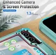 Samsung Galaxy Z Flip 5 Hoesje Armor Back Cover Groen afbeelding 7
