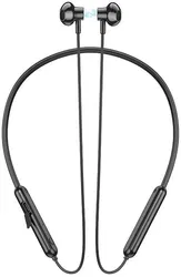 Hoco ES67 Bluetooth Oordopjes met Nekband Ideaal voor Sporten Zwart afbeelding