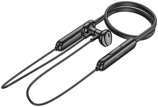 Hoco ES67 Bluetooth Oordopjes met Nekband Ideaal voor Sporten Zwart afbeelding 2