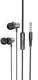 Hoco M110 Bedrade In-Ear Oordopjes 3.5mm Jack Headset Zwart afbeelding 5
