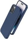 Hoco Pure Series Apple iPhone 15 Pro Hoesje Siliconen MagSafe Blauw