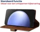 Rosso Deluxe Samsung Galaxy S23 FE Hoesje Echt Leer Book Case Bruin afbeelding 5