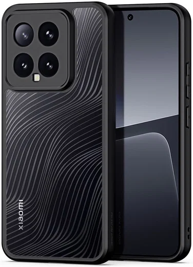 Dux Ducis Aimo Xiaomi 14 Hoesje Back Cover Zwart afbeelding 1