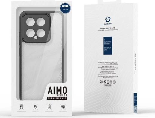 Dux Ducis Aimo Xiaomi 14 Hoesje Back Cover Zwart afbeelding 10