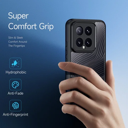 Dux Ducis Aimo Xiaomi 14 Hoesje Back Cover Zwart afbeelding 3