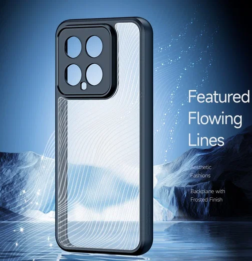 Dux Ducis Aimo Xiaomi 14 Hoesje Back Cover Zwart afbeelding 4