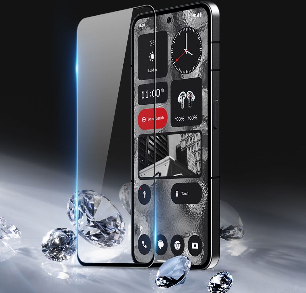 Dux Ducis Nothing Phone (2) Screen Protector 9H Tempered Glass 0.33mm afbeelding 2