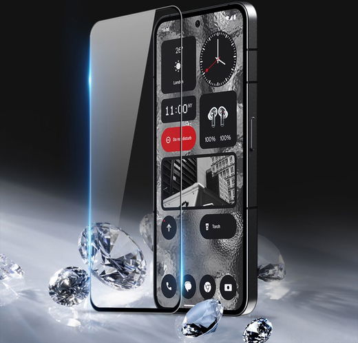 Dux Ducis Nothing Phone (2) Screen Protector 9H Tempered Glass 0.33mm afbeelding 2