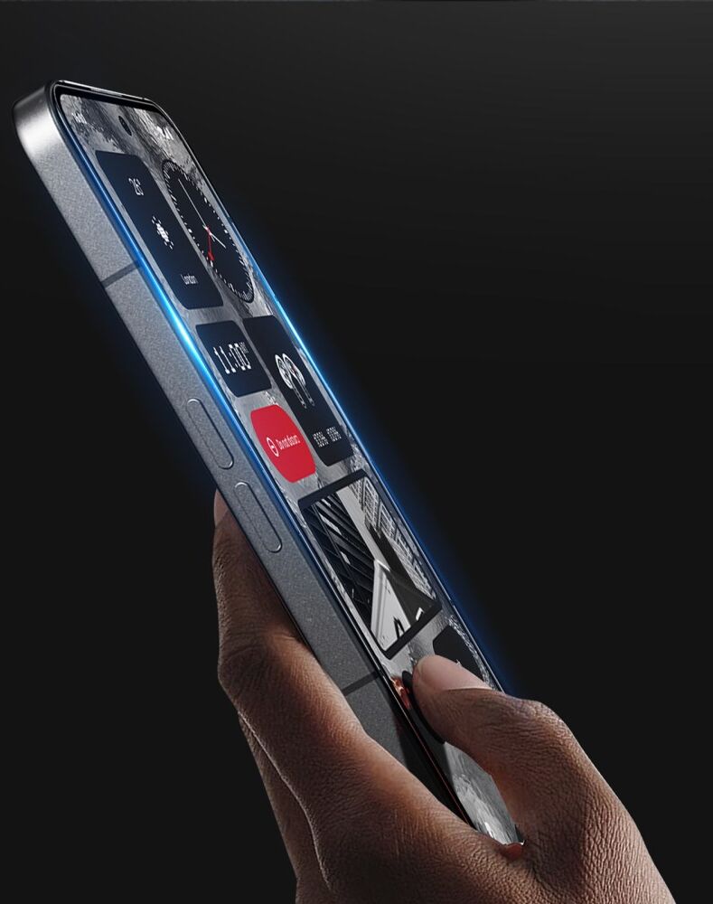 Dux Ducis Nothing Phone (2) Screen Protector 9H Tempered Glass 0.33mm afbeelding 3