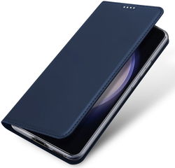Dux Ducis Skin Pro Samsung Galaxy S23 FE Hoesje Portemonnee Blauw afbeelding