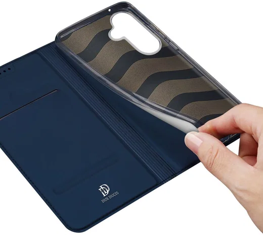 Dux Ducis Skin Pro Samsung Galaxy S23 FE Hoesje Portemonnee Blauw afbeelding 8