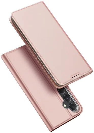 Dux Ducis Skin Pro Samsung Galaxy S23 FE Hoesje Portemonnee Roze afbeelding 4