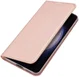 Dux Ducis Skin Pro Samsung Galaxy S23 FE Hoesje Portemonnee Roze afbeelding 1