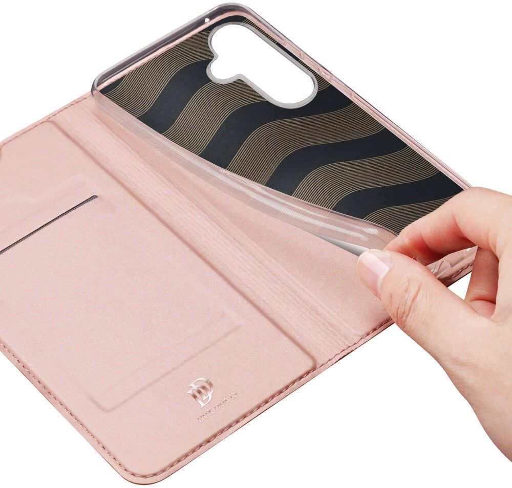 Dux Ducis Skin Pro Samsung Galaxy S23 FE Hoesje Portemonnee Roze afbeelding 8