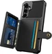 Samsung Galaxy S23 FE 3 in 1 Back Cover Portemonnee Hoesje Zwart afbeelding 2
