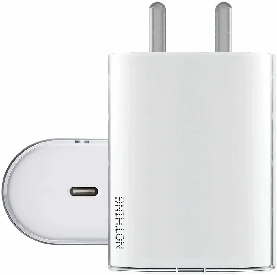 Originele Nothing 45W Power Adapter Fast Charge USB-C Adapter Wit afbeelding 9
