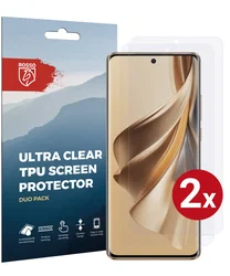 Rosso Oppo Reno 10 Pro Plus Screen Protector Ultra Clear Duo Pack afbeelding
