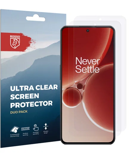 Rosso OnePlus Nord 3 Screen Protector Ultra Clear Duo Pack afbeelding 7