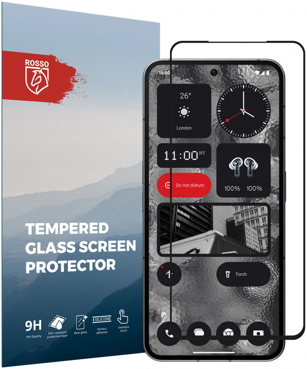 Rosso Nothing Phone (2) 9H Tempered Glass Screen Protector afbeelding 1