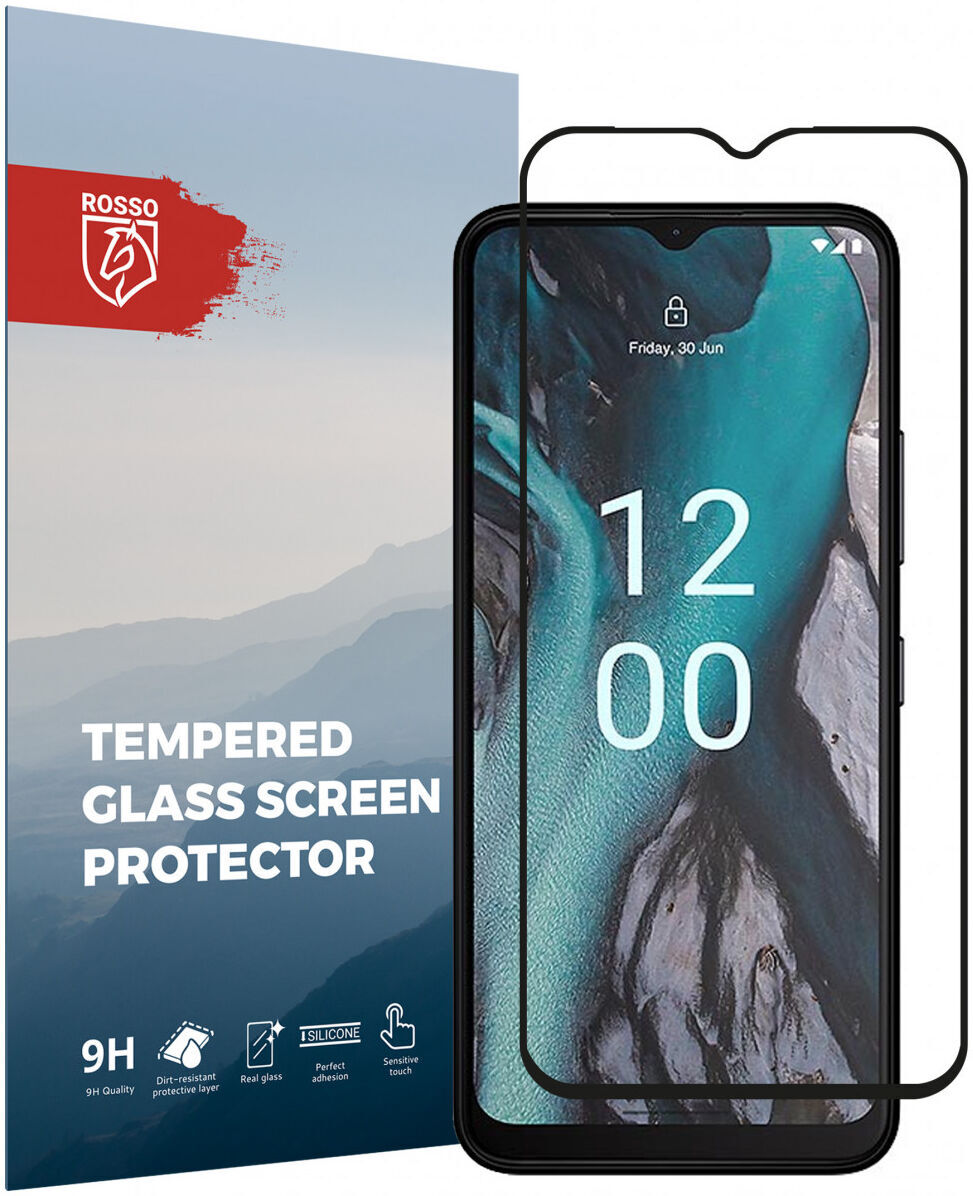 Rosso Nokia C22 9H Tempered Glass Screen Protector afbeelding 1