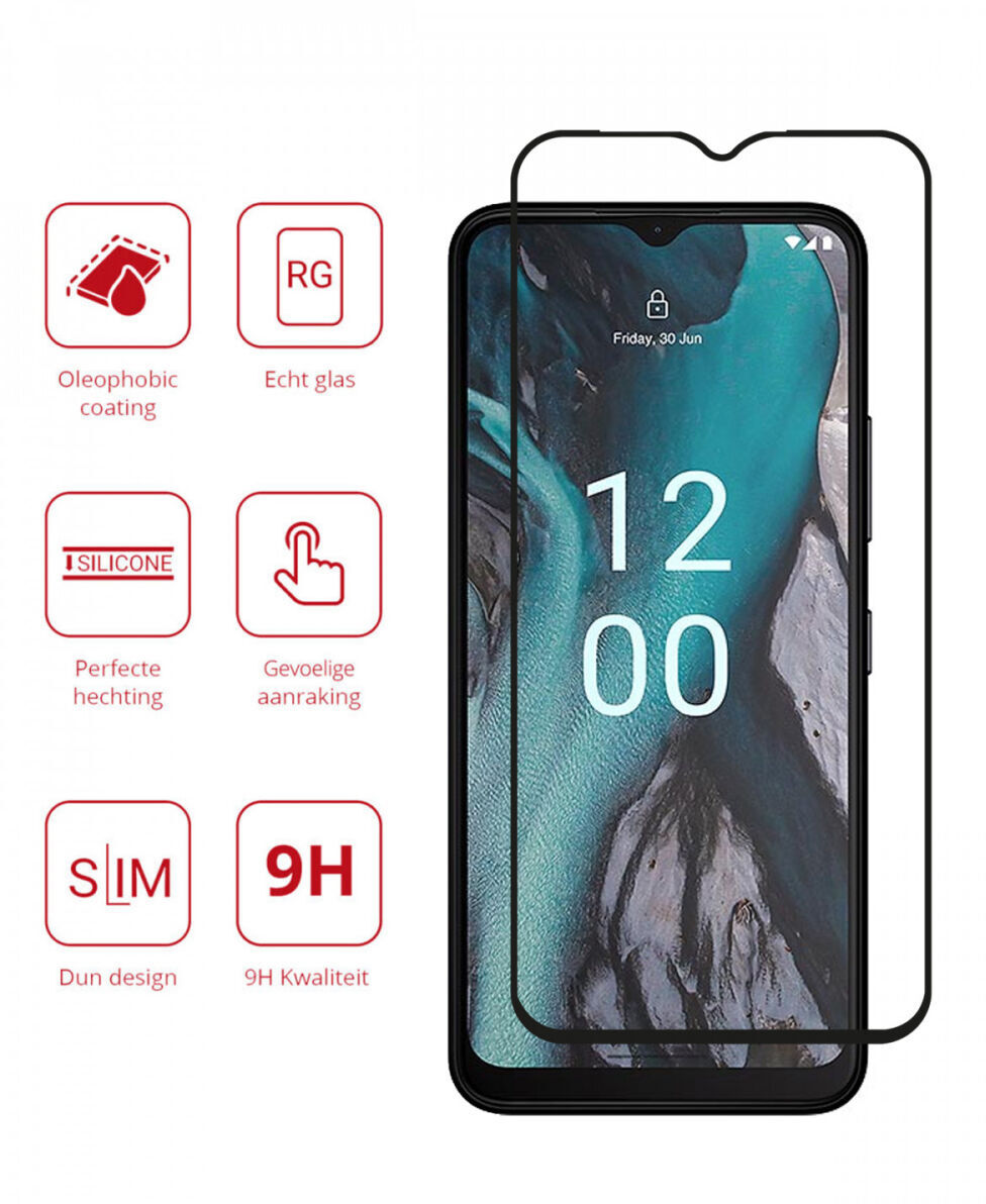 Rosso Nokia C22 9H Tempered Glass Screen Protector afbeelding 2