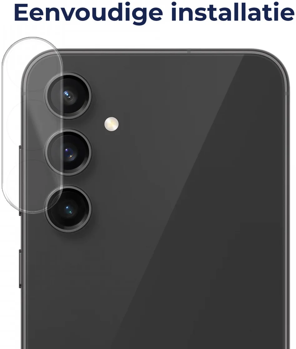 Rosso Samsung Galaxy S23 FE Camera Lens Protector Transparant afbeelding 2