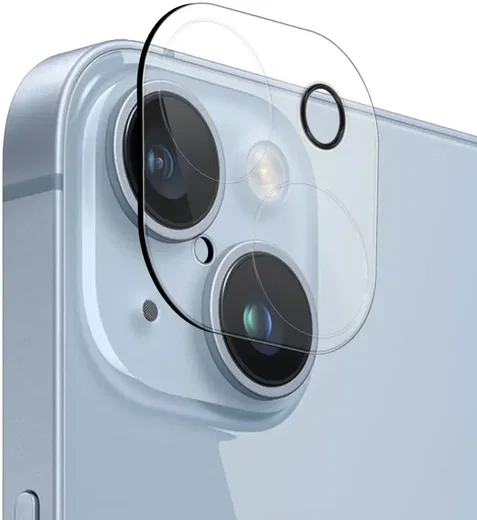 Rosso Apple iPhone 15 / 15 Plus Camera Lens Protector Transparant afbeelding 9