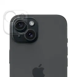 Rosso Apple iPhone 15 / 15 Plus Camera Lens Protector Transparant afbeelding