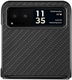 Motorola Razr 40 Hoesje Carbon Fiber Super Thin Fold Cover Zwart afbeelding 12