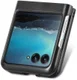 Motorola Razr 40 Ultra Hoesje Carbon Fiber Super Thin Fold Cover Zwart afbeelding 15