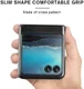 Motorola Razr 40 Ultra Hoesje Carbon Fiber Super Thin Fold Cover Zwart afbeelding 8