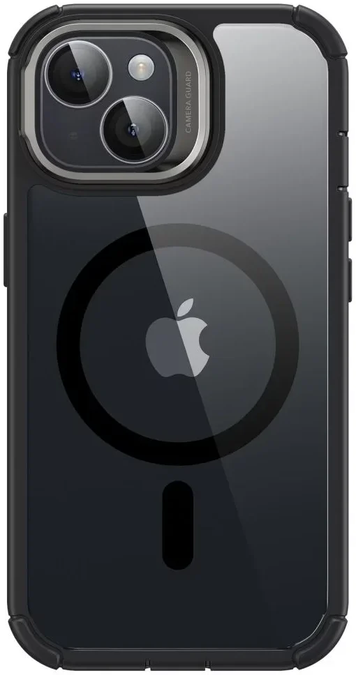 ESR Armor Tough Apple iPhone 15 Hoesje MagSafe Transparant Zwart afbeelding 10