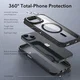 ESR Armor Tough Apple iPhone 15 Hoesje MagSafe Transparant Zwart afbeelding 7