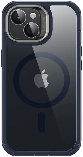 ESR Armor Tough Apple iPhone 15 Hoesje MagSafe Transparant Blauw afbeelding 10