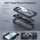ESR Armor Tough Apple iPhone 15 Hoesje MagSafe Transparant Blauw afbeelding 6