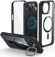 ESR Armor Tough Apple iPhone 15 Plus Hoesje MagSafe Transparant Zwart afbeelding 9