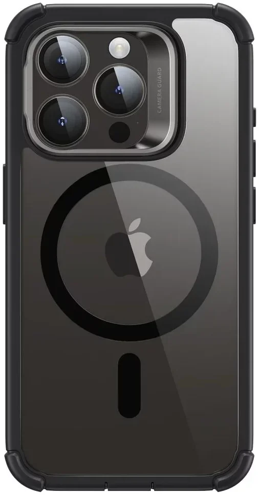 ESR Armor Tough iPhone 15 Pro Hoesje MagSafe Transparant Zwart afbeelding 10