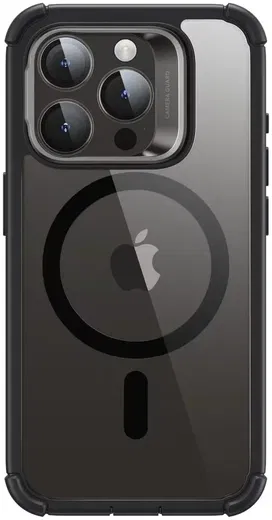 ESR Armor Tough iPhone 15 Pro Hoesje MagSafe Transparant Zwart afbeelding 10