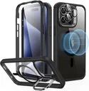 ESR Armor Tough iPhone 15 Pro Max Hoesje MagSafe Transparant Zwart