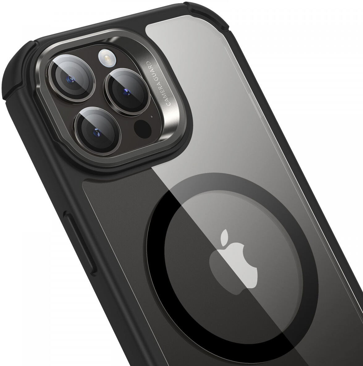 ESR Armor Tough iPhone 15 Pro Max Hoesje MagSafe Transparant Zwart afbeelding 10