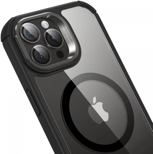 ESR Armor Tough iPhone 15 Pro Max Hoesje MagSafe Transparant Zwart afbeelding 10