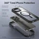 ESR Armor Tough iPhone 15 Pro Max Hoesje MagSafe Transparant Zwart afbeelding 2