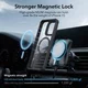 ESR Armor Tough iPhone 15 Pro Max Hoesje MagSafe Transparant Zwart afbeelding 4