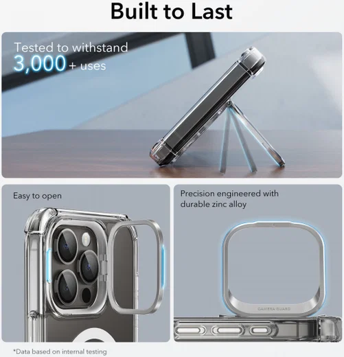 ESR Armor Tough iPhone 15 Pro Max Hoesje MagSafe Transparant afbeelding 8
