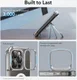 ESR Armor Tough iPhone 15 Pro Max Hoesje MagSafe Transparant afbeelding 8