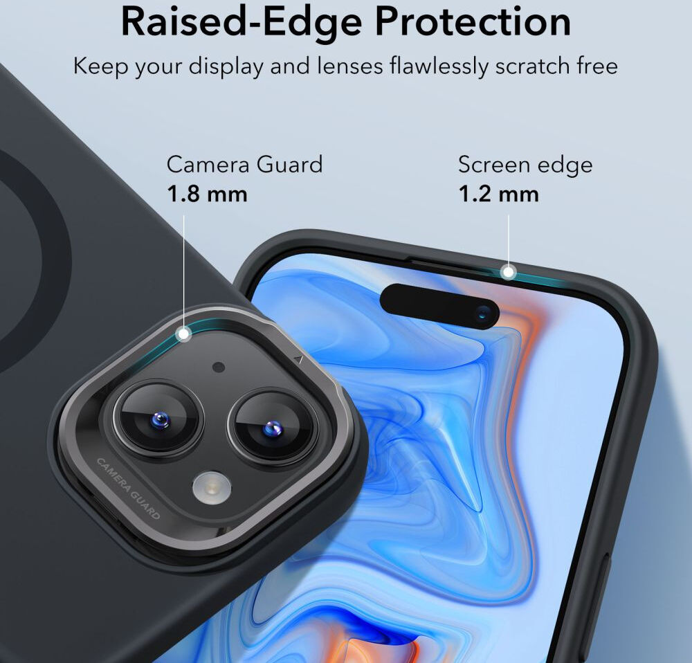 ESR Cloud Kickstand Apple iPhone 15 Plus Hoesje MagSafe Zwart afbeelding 8