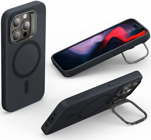 ESR Cloud Kickstand Apple iPhone 15 Pro Hoesje MagSafe Zwart afbeelding 9