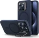 ESR Cloud Soft HaloLock Stand Apple iPhone 15 Pro Hoesje MagSafe Blauw afbeelding 1
