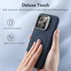 ESR Cloud Soft HaloLock Stand Apple iPhone 15 Pro Hoesje MagSafe Blauw afbeelding 5