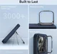 ESR Cloud Soft HaloLock Stand Apple iPhone 15 Pro Hoesje MagSafe Blauw afbeelding 8
